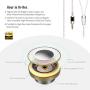 SIMGOT EN700 PRO High Fidelity in-Ear Monitor Headphones with Detachable Cable, Sound Stereo IEM Earphones with Dynamic Balanced Driver, HiFi Earbuds Noise-Isolating Musician Headphones (Grey)