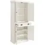 Crosley Furniture Seaside Kitchen Pantry Cabinet - Distressed White Crosley Furniture Seaside Kitchen Pantry Cabinet - Distressed White