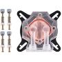Computer Cooling Kit,DIY 240mm Cooler CPU/GPU Block Pump Reservoir LED Fan Heat Sink Compputer Water Cooling Kit Improve Heat Dissipation Experience Protect CPU