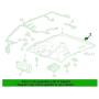 Rexka Moulding Clip with Metal Reinforcement Compatible with GM 11547026 Cadillac ATS & CTS, Chevrolet Impala and GMC Yukon (Pack of 10)