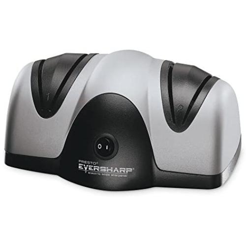 Presto 08800 EverSharp Electric Knife Sharpener, 2 stage, Black