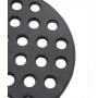 KAMaster Cast Iron Fire Grate for Big Green Egg 9'' Charcoal Fire Grate Fit for Large BGE Grill Round Charcoal Grate Grid High Heat Plate BBQ Bottom Parts Replacement Accessories
