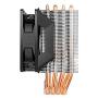 Cooler Master Hyper H411R CPU Air Cooler 4 Heatpipes, Compact Heatsink, Easy Installation RR-H411-20PW-R1