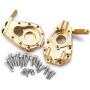 Heavy Duty Metal Brass Front Steering Knuckle Weights for RC 1/10 Crawler TRX-4, 1Pair