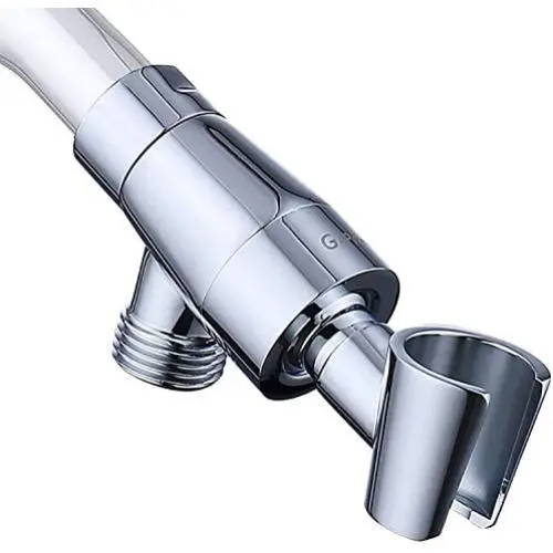 100% Metal Shower Head Holder for Hand Held Showerhead, Adjustable Bracket Holder, Shower arm Adapter, Universal Shower Arm Mount,Chrome Finish 100% Metal Shower Head Holder for Hand Held Showerhead, Adjustable Bracket Holder, Shower arm Adapter, Universal Shower Arm Mount,Chrome Finish