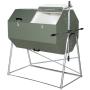 Jora JK 400 Compost Tumbler - Holds up to 106 Gallons, Made with Galvanized and Powder-Coated Steel for The Best composting Experience. Durable Insulated Dual Chamber composter