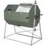 Jora JK 400 Compost Tumbler - Holds up to 106 Gallons, Made with Galvanized and Powder-Coated Steel for The Best composting Experience. Durable Insulated Dual Chamber composter Jora JK 400 Compost Tumbler - Holds up to 106 Gallons, Made with Galvanized and Powder-Coated Steel for The Best composting Experience. Durable Insulated Dual Chamber composter