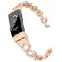 Glebo Compatible with Fitbit Charge 3 Bands for Women, Charge 4 Bands, Premium Metal Straps Bracelet Wristbands Accessories for Fitbit Charge 4 Bands for Women, Copper Gold Glebo Compatible with Fitbit Charge 3 Bands for Women, Charge 4 Bands, Premium Metal Straps Bracelet Wristbands Accessories for Fitbit Charge 4 Bands for Women, Copper Gold