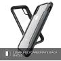 Raptic Shield, Compatible with Apple iPhone X/Xs (Formerly Defense Shield) - Military Grade Drop Tested, Anodized Aluminum, TPU, and Polycarbonate Protective Case for Apple iPhone X/Xs, Black