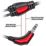 GOgroove AudiOHM RNF Durable Earbuds - Heavy Duty Headphones with Thick Aramid Fiber Reinforced Cable, in-Line Microphone, in-Ear Noise Isolation & Rugged Metal Driver Housing (Carbon Black)