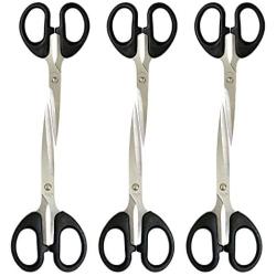 6 inch Scissors Comfort-Grip Handles Small Sewing Scissor,Sharp Office Pointed Scissors 6-pack 5'' Black Perfect for Cutting Paper