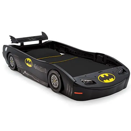 DC Comics Batman Batmobile Car Twin Bed by Delta Children DC Comics Batman Batmobile Car Twin Bed by Delta Children