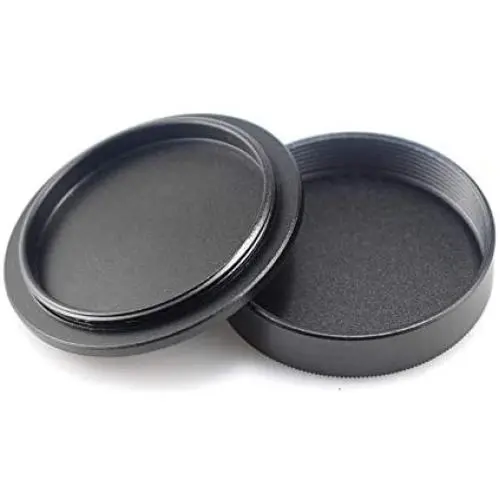 Camera Body and Rear Lens caps,Compatible with M42 (42mm) Screw Mount Camera Rear Lens and Body Cap Cover Set,(Material: Metal Space Aluminum) Camera Body and Rear Lens caps,Compatible with M42 (42mm) Screw Mount Camera Rear Lens and Body Cap Cover Set,(Material: Metal Space Aluminum)