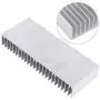 Aluminium Heatsink 150 x 59 x 25mm Amplifier Heat Sink 24 Teeth Cooling Fin