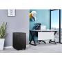 Bonnlo 2-Drawer Metal Filing Cabinet with Lock Under Desk Office Drawer Cabinet, Black