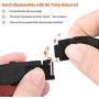Fullmosa Stainless Steel Tool-Free Removal Watch Band Compatible for Apple Watch Series 6/SE/5/4/3/2/1, Exclusive Hand-Removal Metal Strap Part for iWatch 38mm 40mm 42mm 44mm