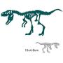 SXLFY Metal Die Cuts for Card Making Stencils DIY Scrapbook Supplies 2-Piece Set (Dinosaur Fossil)