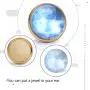 BronaGrand 30 Pieces Stainless Steel Stud Earring Cabochon Setting Post Cup for 12mm and 30 Pieces Clear Rubber Earring Safety Backs BronaGrand 30 Pieces Stainless Steel Stud Earring Cabochon Setting Post Cup for 12mm and 30 Pieces Clear Rubber Earring Safety Backs