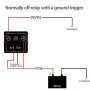IRHAPSODY 12 V DC 120 Amp 4 Pin Heavy Duty Relay/Split Charge Relay Switch, 4 Terminal Relay