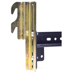 Ronin Factory Hook On Bed Frame Brackets Adapter for Headboard Extra Heavy Duty, Set of 2 Brackets with Hardware, 711 Bracket, Bolt-On to Hook-On Conversion