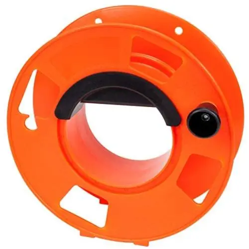 Bayco KW-110 Cord Storage Reel with Center Spin Handle, 100-Feet,Orange Bayco KW-110 Cord Storage Reel with Center Spin Handle, 100-Feet,Orange