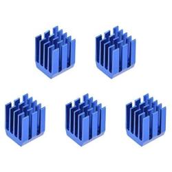 uxcell Electronic Radiators Heatsink for Stepper Motor, 3D Printer 9x9x12mm Blue 5pcs