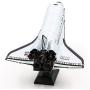 Fascinations Metal Earth Space Shuttle Discovery Color Version 3D Metal Model Kit