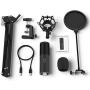 TONOR USB Microphone Kit, Streaming Podcast PC Condenser Computer Mic for Gaming, YouTube Video, Recording Music, Voice Over, Studio Mic Bundle with Adjustment Arm Stand, Q9