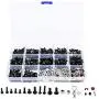 FPVDrone RC Car Screws Kits M3/M4/E Buckle/Shell Buckle/Screw Nuts/Hex Screws/Plugs RC Repair Tool Kit for HSP/Wltoys/Traxxa Scale RC Cars(500PCS) FPVDrone RC Car Screws Kits M3/M4/E Buckle/Shell Buckle/Screw Nuts/Hex Screws/Plugs RC Repair Tool Kit for HSP/Wltoys/Traxxa Scale RC Cars(500PCS)