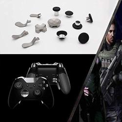 VTone Elite Kit for Xbox One Elite Controller Accessory, Xbox One Elite Swap Thumbsticks Metal Mod Contain 6 Different Metal Analog Sticks - 4 Paddles - 2 D-Pads - and 2 Magnetic Base.