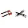DAPENGNIAO CNC Metal 8mm Rear Absorber Shock with Cap Suitable for 1/5 Hpi Rovan Km Baja 5B 5T 5Sc Rc Car Parts Accessories (Color : Orange)