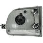 Headlight & Parking Light Left & Right Set Kit for 02-03 F150 Harley Davidson
