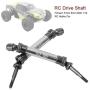 T best RC Drive Shaft, Aluminium Alloy Steel Transmission Axal Accessory Fit for ECX 2WD 1/10 RC Car(Titanium)