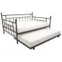 DHP Manila Metal Full Size Daybed and Twin Size Trundle (Bronze) DHP Manila Metal Full Size Daybed and Twin Size Trundle (Bronze)