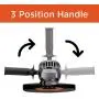 BLACK+DECKER Angle Grinder Tool, 4-1/2-Inch, 6 Amp (BDEG400)