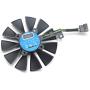 Qksky 87MM PLD09210S12M PLD09210S12HH Cooling Fan Replace for ASUS Strix GTX 1060 OC 1070 1080 GTX 1080Ti RX 480 Graphics Card