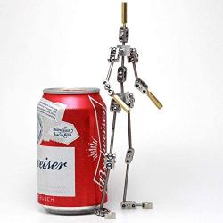 Diy Studio Stop Motion Armature Kits | Metal Puppet Figure for Character Design Creation | Not-Ready Studio Armature Kits Very Easy to Assemble for Stop Motion Animation or Just Fun | 200 mm Tall