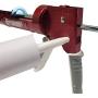 Newborn 930-GTD Drip-Free Smooth Hex Rod Cradle Caulking Gun with Gator Trigger Comfort Grip, 1/10 Gallon Cartridge, 10:1 Thrust Ratio