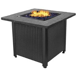 Endless Summer, GAD1401GB LP Gas Outdoor Fire Pit, Blue Glass