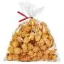 100 Pcs 8 in x 6 in Clear Flat Cello Cellophane Treat Bags Good for Bakery,Popcorn,Cookies, Candies,Dessert 1.4mil.Give Metallic Twist Ties!