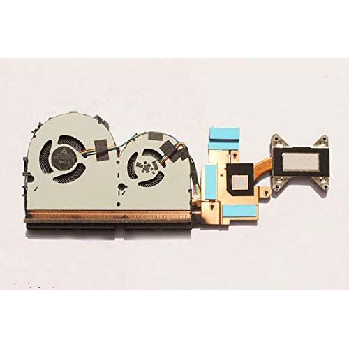 HK-Part Fan for Lenovo Ideapad Yoga 720-15IKB Integrated Cooling Fan and Heatsink 5H40P26307