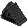 Performance Tool W41001 All Weather, Oil Resistant Solid Rubber Wheel Chock