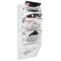 Klickpick Office 8 Sections Hanging Files Wall Mounted Metal Mesh File Document Organizer Magazine Holder Rack Organizer Racks Multipurpose Use to Display Files, Magazine, Newspapers- White Klickpick Office 8 Sections Hanging Files Wall Mounted Metal Mesh File Document Organizer Magazine Holder Rack Organizer Racks Multipurpose Use to Display Files, Magazine, Newspapers- White