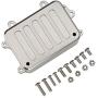 Tbest RC Receiver Box, RC Car Model Sealed Metal Box ESC Box Upgrade Parts Fit for SCX 10 1/10 RC Crawler Car