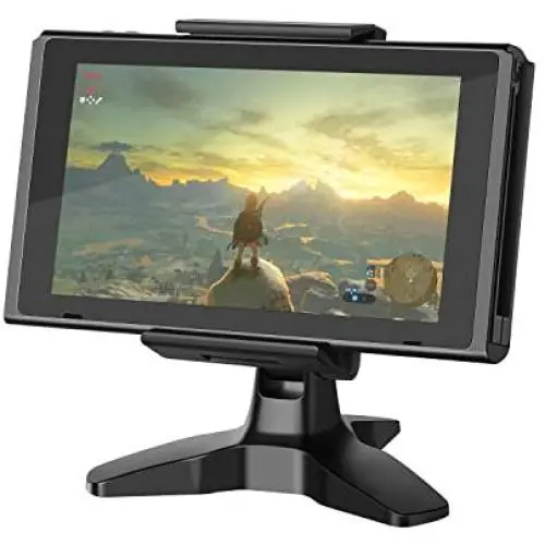 Stable Stand for Nintendo Switch, 360-Degree Adjustable Tablet Strong-Clamp Playstand, Heavy-Duty Base Desk Cell Phone Holder, Compatible with iPad iPhone Samsung Kindle Fire E-Reader by APPS2Car Stable Stand for Nintendo Switch, 360-Degree Adjustable Tablet Strong-Clamp Playstand, Heavy-Duty Base Desk Cell Phone Holder, Compatible with iPad iPhone Samsung Kindle Fire E-Reader by APPS2Car