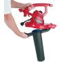 Toro 51621 UltraPlus Leaf Blower Vacuum, Variable-Speed (up to 250 mph) with Metal Impeller, 12 amp,Red