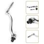 LOYALHEARTDY 9 Teeth Crank Milling Machine Knee Handle Mill Part Swivel Handle for Bridgeport