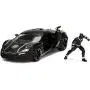 Jada Toys Marvel Black Panther & W Motors Lykan Hypersport DIE-CAST Car, 1: 24 Scale Vehicle & 2.75'' Collectible Metal Figurine Jada Toys Marvel Black Panther & W Motors Lykan Hypersport DIE-CAST Car, 1: 24 Scale Vehicle & 2.75'' Collectible Metal Figurine
