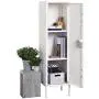 Office Dimensions Personal Locker Storage Cabinet, White Office Dimensions Personal Locker Storage Cabinet, White