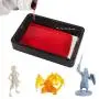 Sovol 3D Printer Resin Vat 2 Pack Anodized Aluminium with FEP Film and Steel Ring Preinstalled, Durable Metal Frame Resin Tank with Double Silicone Covers for ELEGOO Mars ANYCUBIC Photon 3D Printer